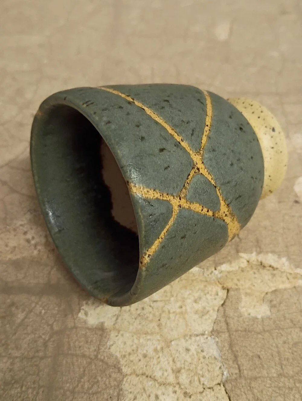 Small Handmade Ceramic Wine Or Whiskey Cup